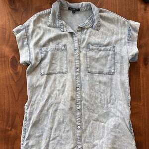 Women's Blue Shirt-dresses